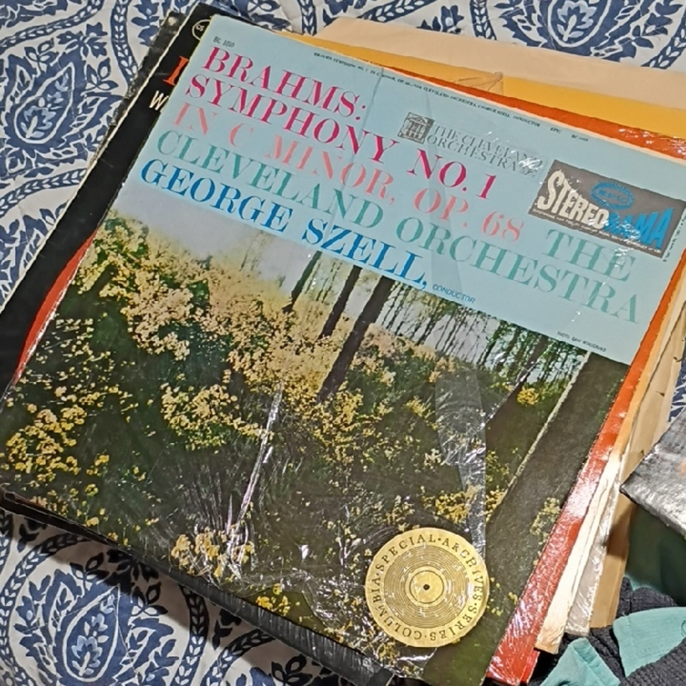 Brahms Symphony No. 1 Vinyl Record